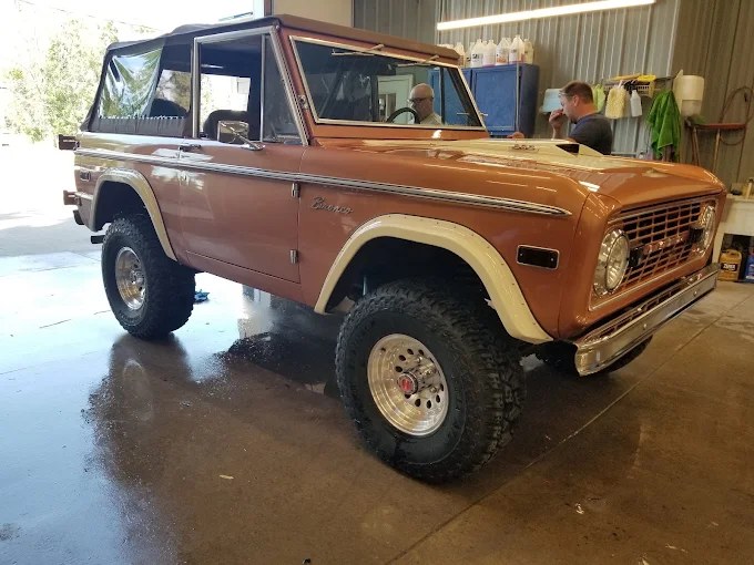 Classic Ford Bronco at Beck
